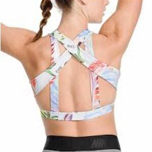 Nike Women INDY Light Sports Bra - AQ8269 - Multicolor 043 - Size Medium NWT